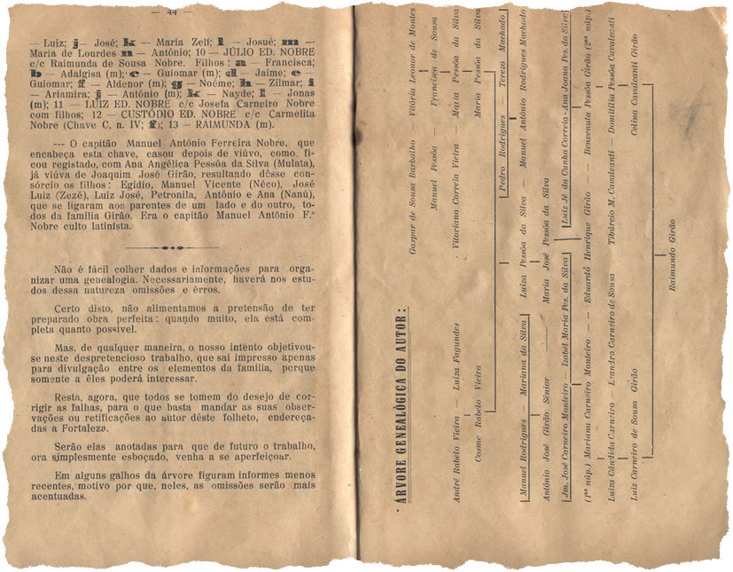 Esboço de uma Genealogia — Págs. 44 e 45